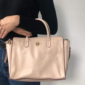 Peach Cream Tory Burch Purse